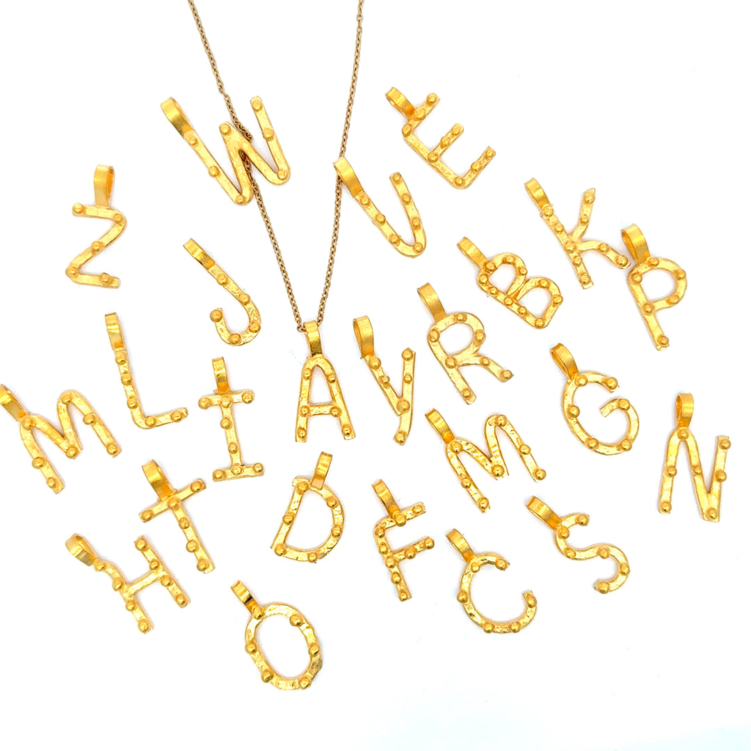 Bamba Letter Necklace