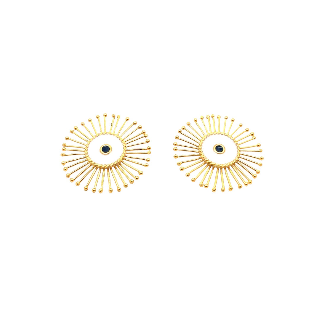 Dandelion Eye Earrings