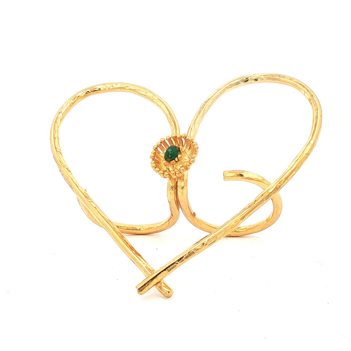 Medusa Heart Ring