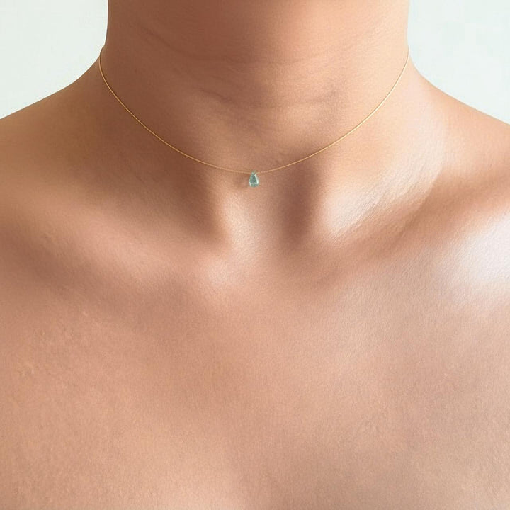 Tiny Drop Necklace