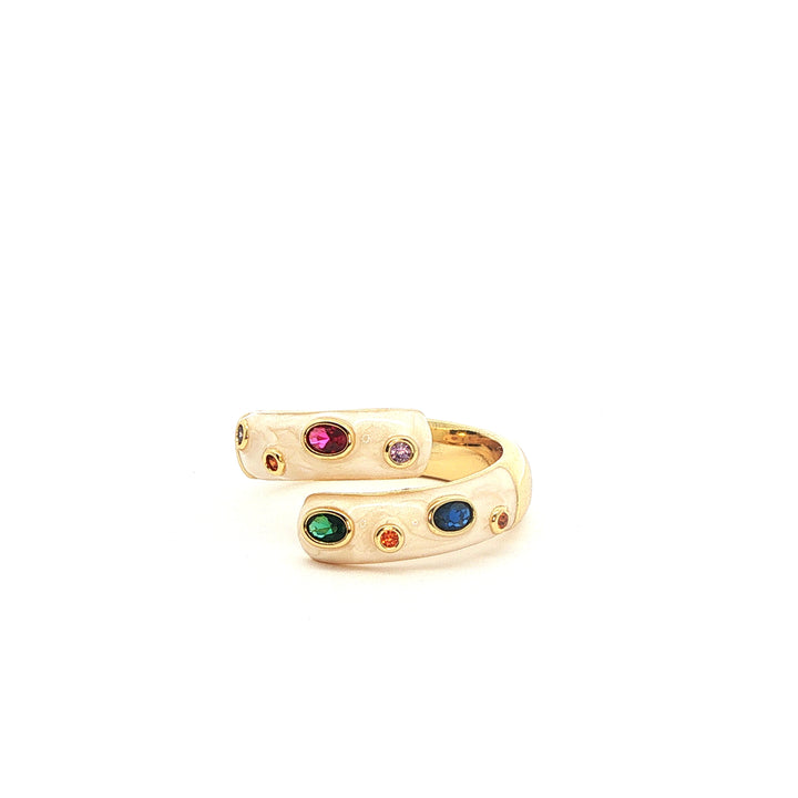Shinny Hug Ring