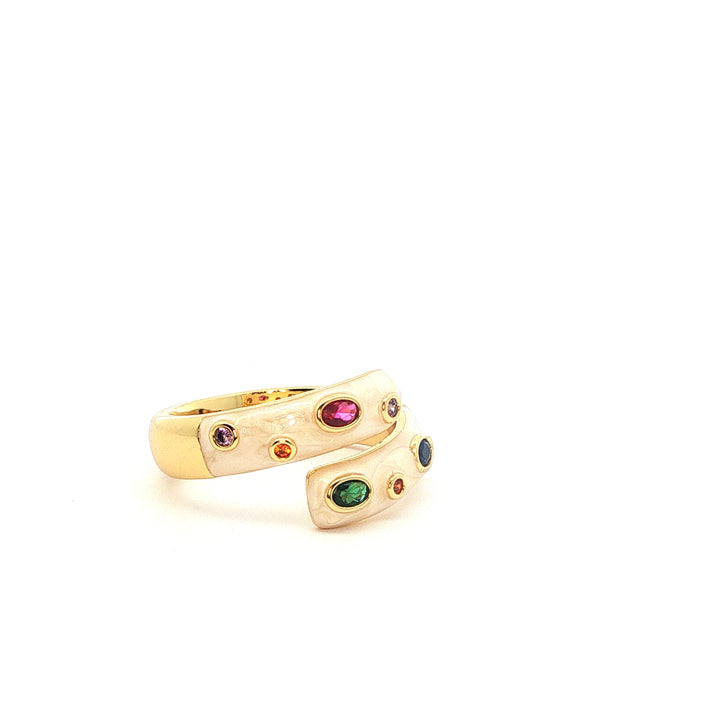 Shinny Hug Ring