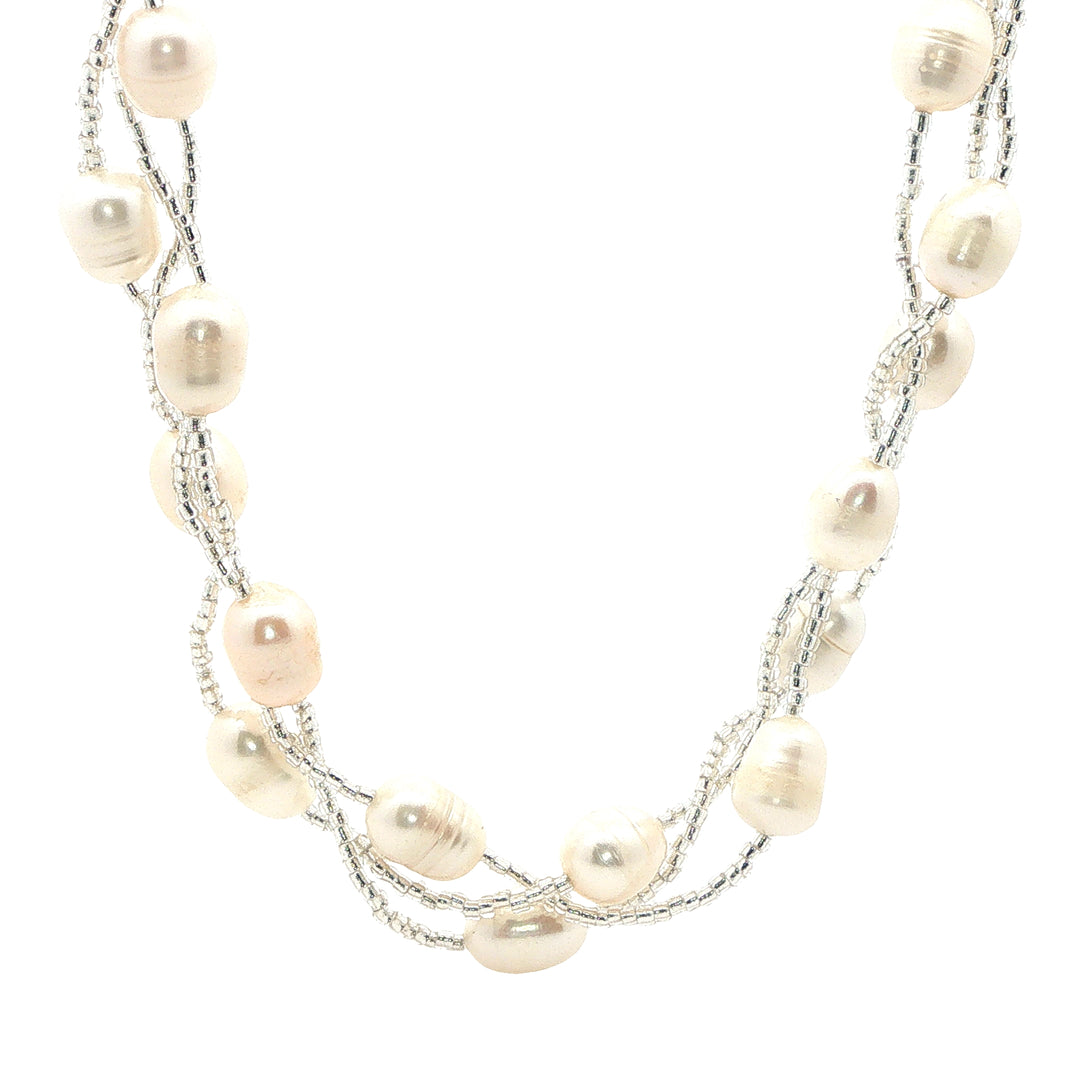 Pearl Braid Necklace