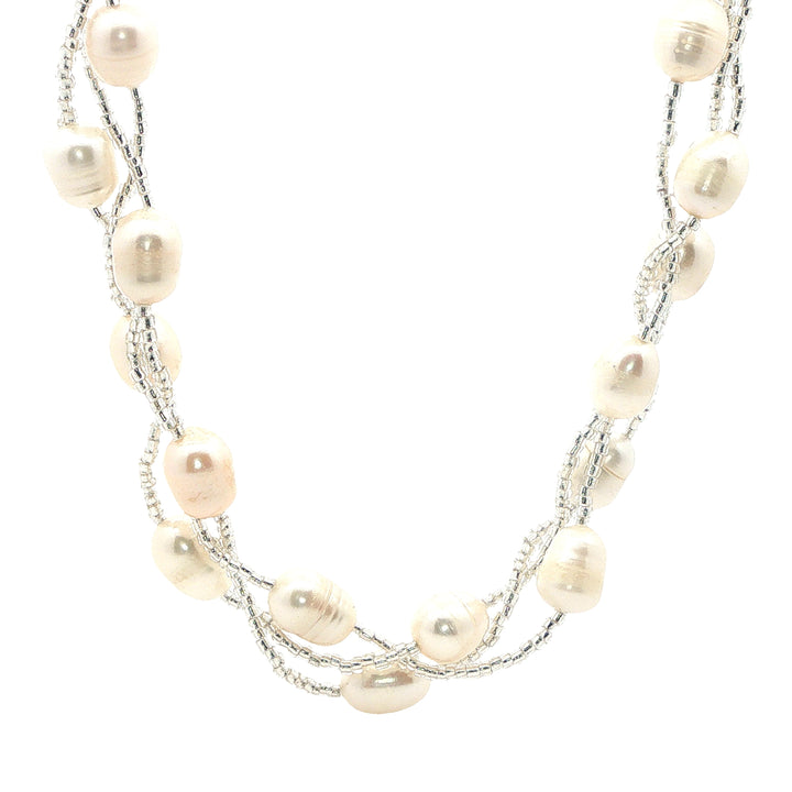 Pearl Braid Necklace