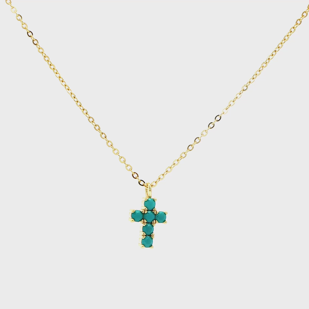 Mini Cross Necklace