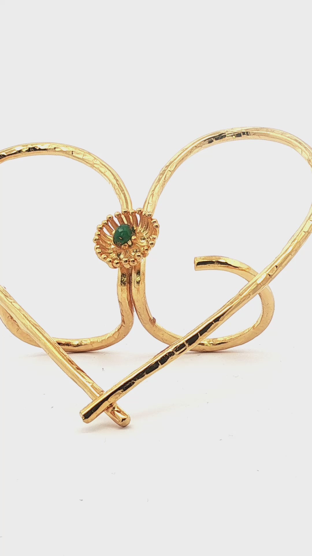 Medusa Heart Ring