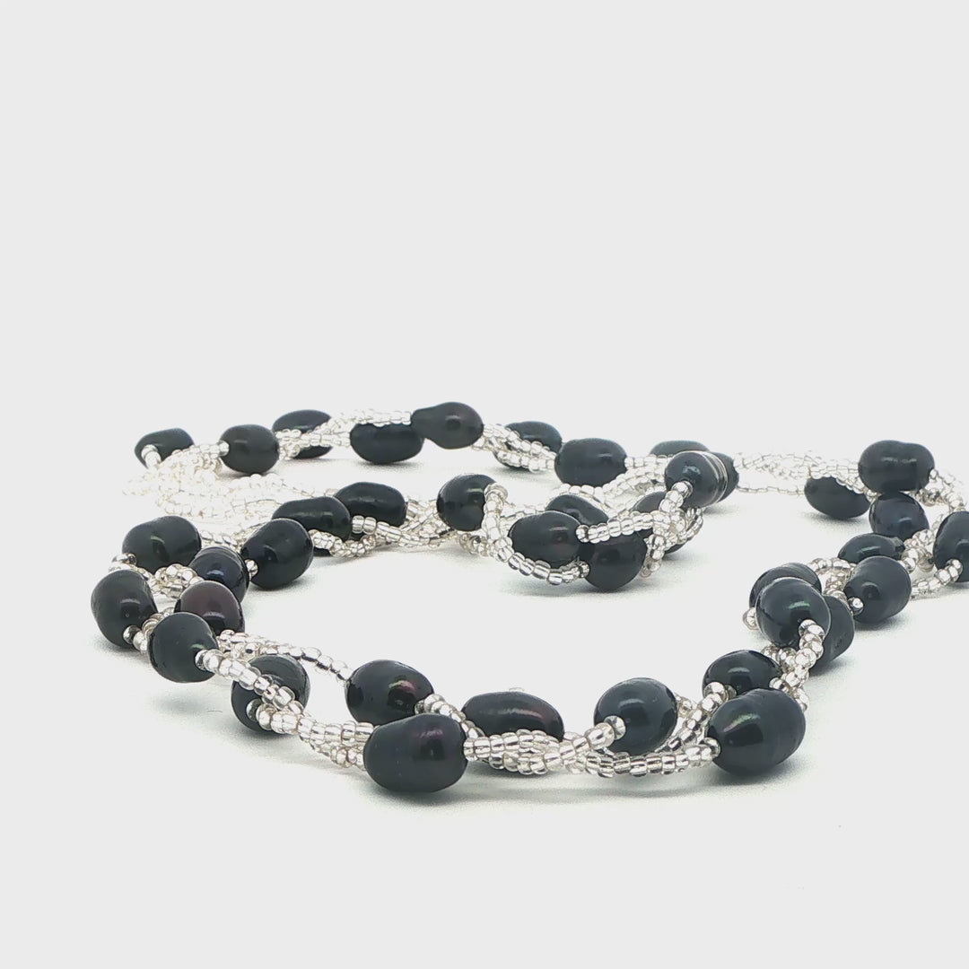 Pearl Braid Necklace