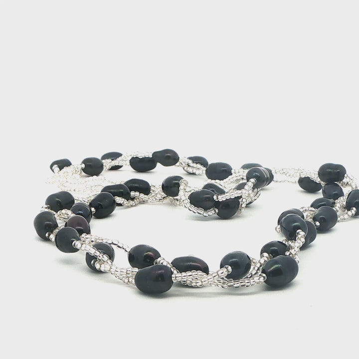 Pearl Braid Necklace
