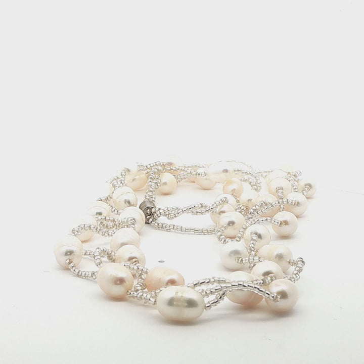 Pearl Braid Necklace